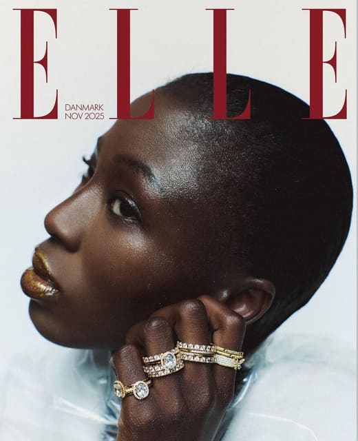 Elle Denmark November 2025 Cover — Elle Denmark