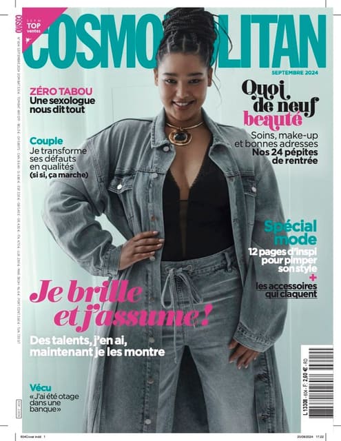 Cosmopolitan France September 2024 Cover — Cosmopolitan France