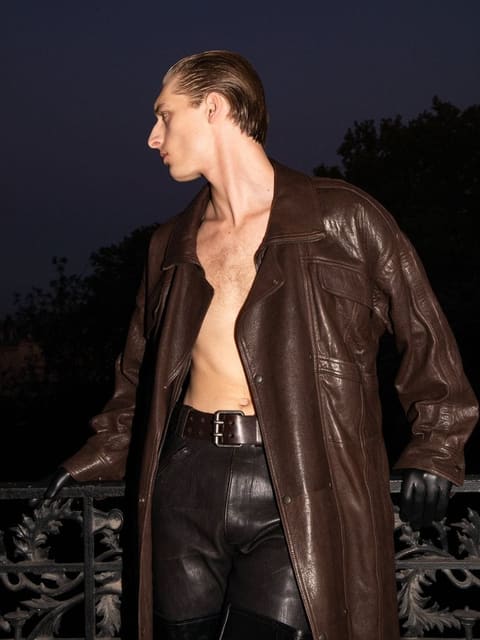 Colin in Leather — SSAW Magazine