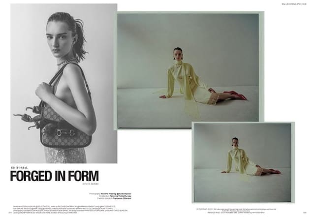 GUCCI SERIES - FORGED IN FORM — Mia Le Journal