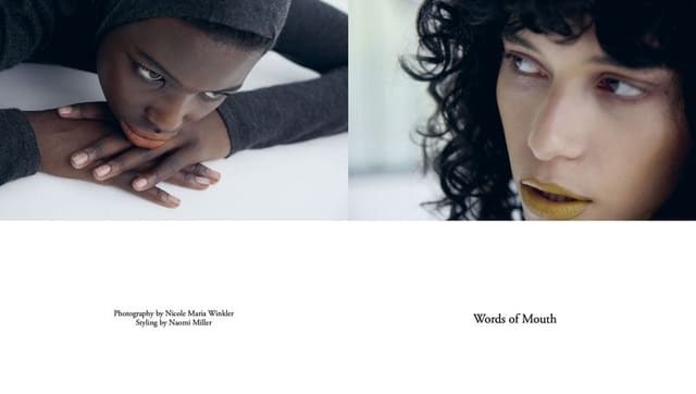 Words Of Mouth — Cara Magazine