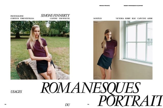 Usages Romanesques du Portrait — Revue Magazine