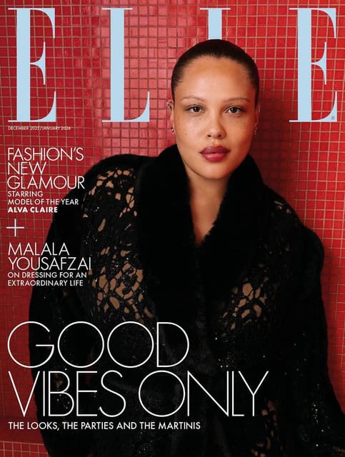 Elle UK December 2025/January 2026 Cover — Elle UK