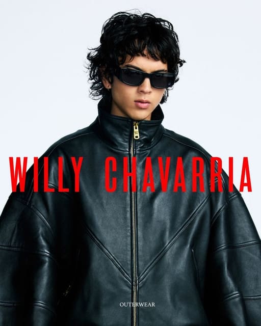 Willy Chavarria Exactement Outerwear Cam... — Willy Chavarria