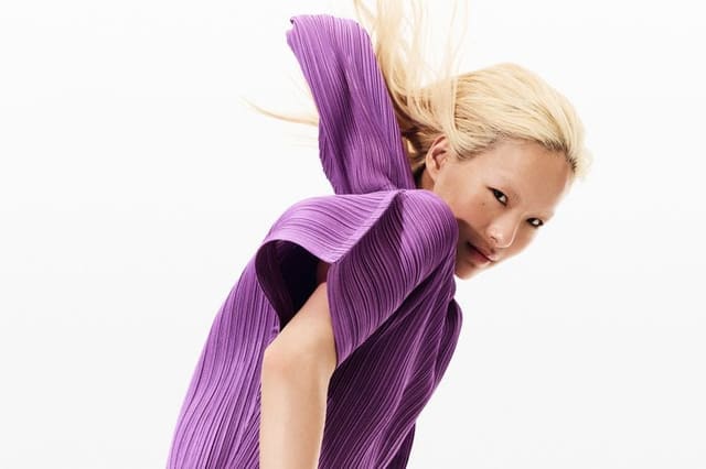 Pleats Please F/W 25 Campaign — Issey Miyake