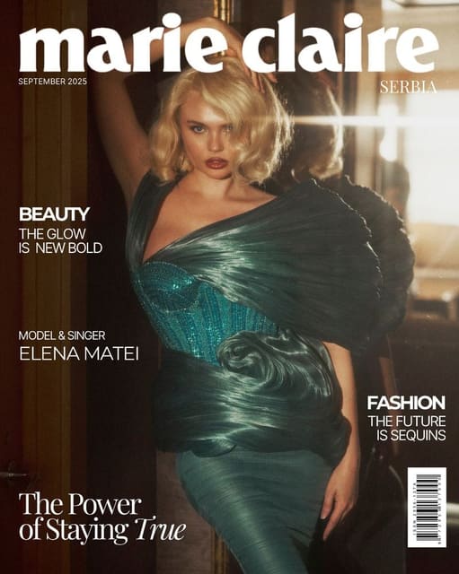 Marie Claire Serbia September 2025 Cover... — Marie Claire Serbia