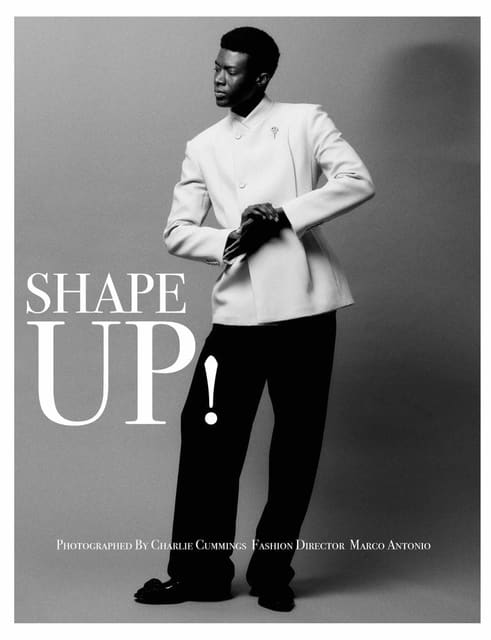 SHAPE UP! By Charlie Cummings — The Hunger Magazine online