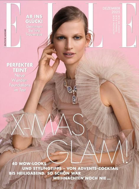 Elle Germany December 2025 Cover — Elle Germany