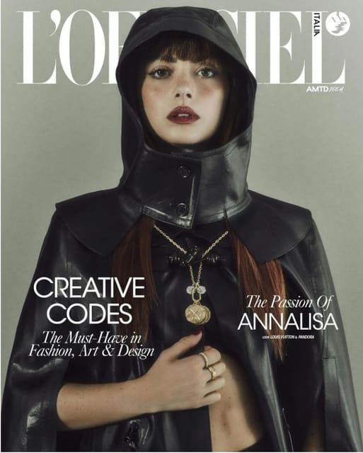 L'Officiel Italia November 2025 Cover — L'Officiel Italia