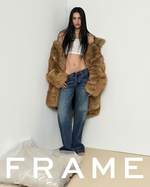 Amelia Gray X Frame 2025 Campaign — FRAME