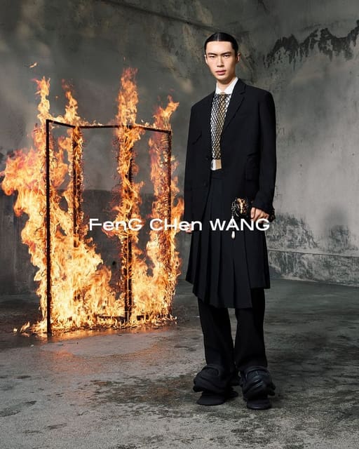 SS25 CAMPAIGN FENG CHEN WANG by Yihong Zhao — Feng Chen Wang