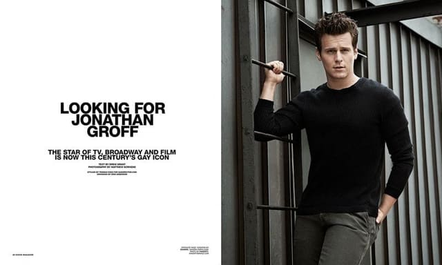 Looking for Jonathan Groff — Scene Magazine
