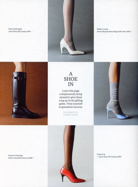 A VERY SELFRIDGES CHRISTMAS - SHOES — Selfridges