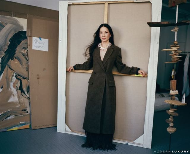 Lucy Liu by Jeremy Choh — Modern Luxury