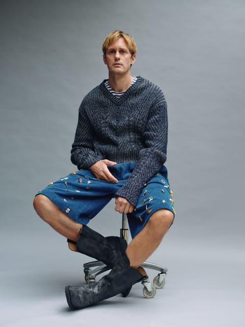 The Rebel Alexander Skarsgård — Esquire UK