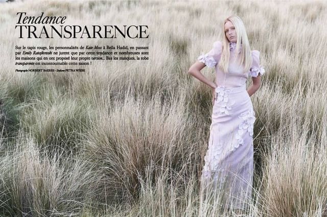 Tendace Transparence by Norbert Baeres — L'Officiel Belgium