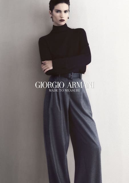 Giorgio Armani Made To Measure Fall 2025... — Giorgio Armani
