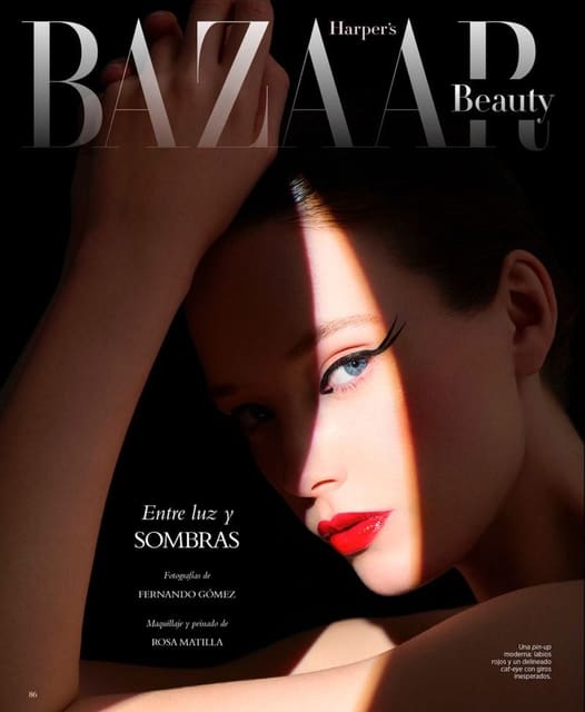 Entre luz y sombras — Harper's Bazaar Mexico
