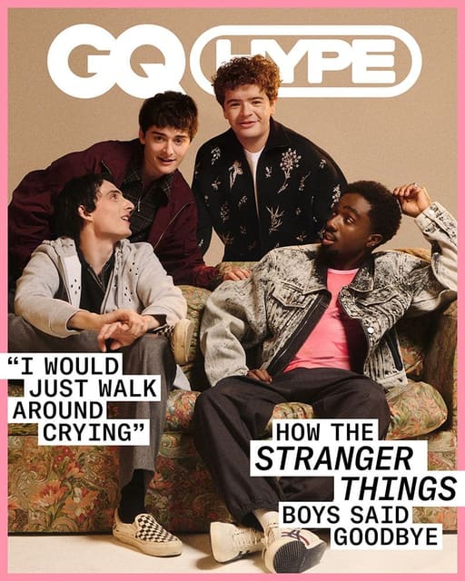 GQ Hype November 2025 Cover — British GQ