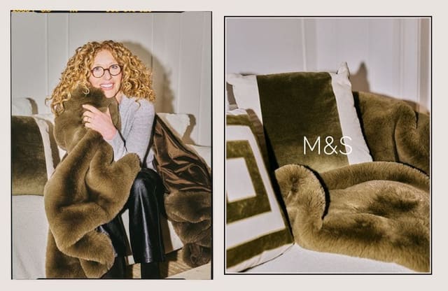 Kelly Hoppen at home for Christmas with M&S — Marks & Spencer