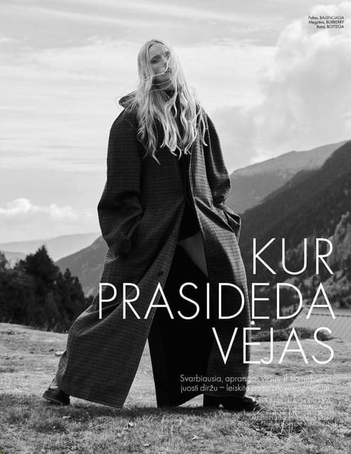 Where the Wind Begins — Elle Lithuania