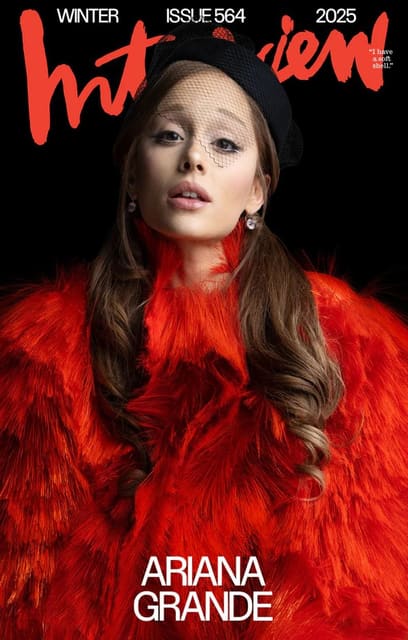 Interview Magazine Winter 2025 Cover — Interview Magazine