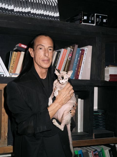 Rick Owens in his home — Financial Times - HTSI Magazine