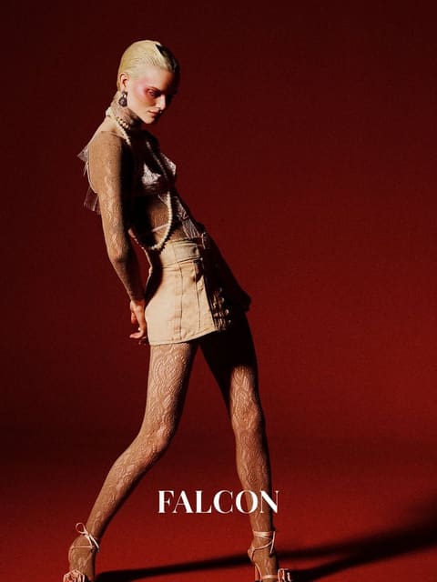 Beauty in imperfection for Falcon Magazi...