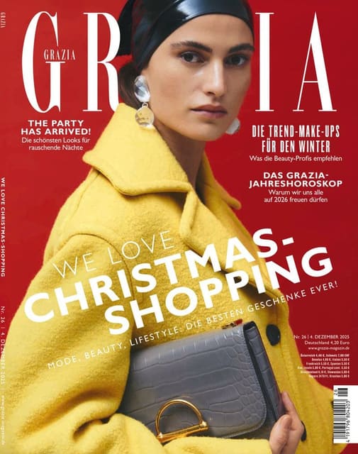 Grazia Germany December 2025 Cover by Frederic Elfeld — Grazia Germany
