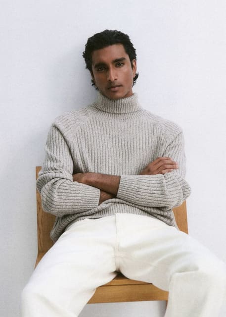 Mango Man Knitwear Collection December 2... — Mango