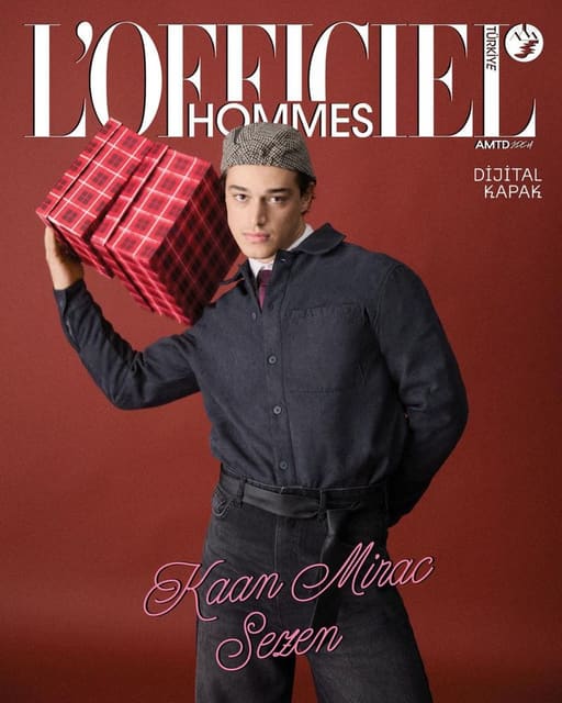 L'Officiel Hommes Turkey December 2025 Digial Cover — L'Officiel Hommes Turkey