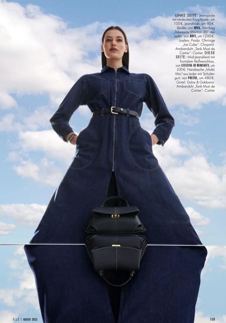 Bags lieben jeans — Elle Germany