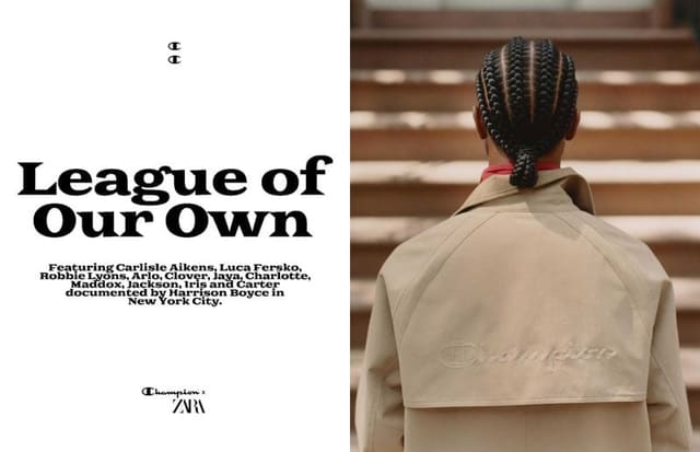 ZARA x CHAMPION FALL 2025: League of Our... — Zara