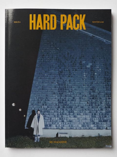 HARD PACK Magazine #6 Winter 2025/2026 Covers — HARD PACK Magazine