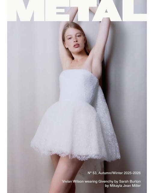 METAL Magazine #53 Autumn/Winter 2025 Co... — METAL Magazine