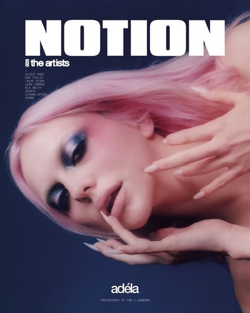 Notion Magazine The Artists Vol. 3 2025 Covers — Notion Magazine