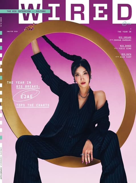 WIRED Magazine January-February 2026 Cover — Wired Magazine
