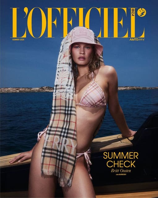 Summer Check by Simone Cossettini — L'Officiel Ibiza