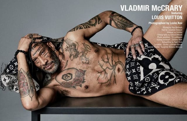 VLADIMIR McCRARY FEATURING LOUIS VUITTON — Super Magazine
