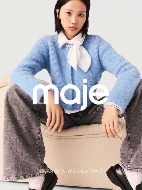 Maje S/S 26 Lunar New Year Capsule Collection — Maje