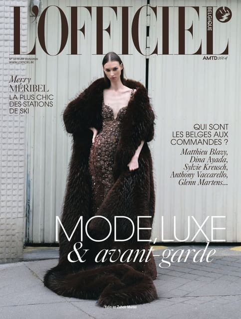 L'Officiel Belgium December 2025 Cover — L'Officiel Belgium
