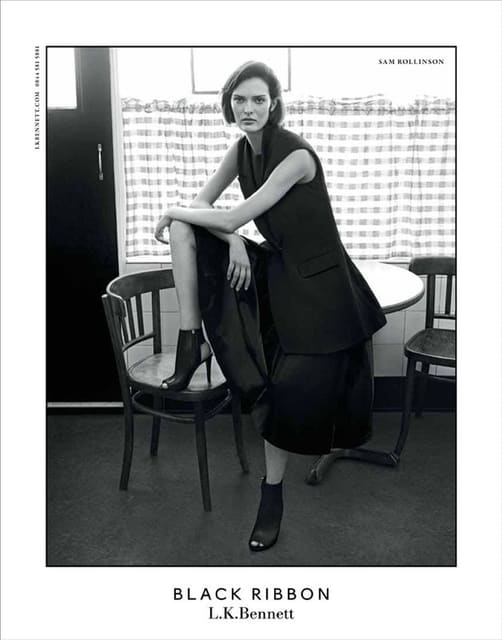 Black Ribbon by L.K. Bennet S/S 2014 — L.K.Bennett