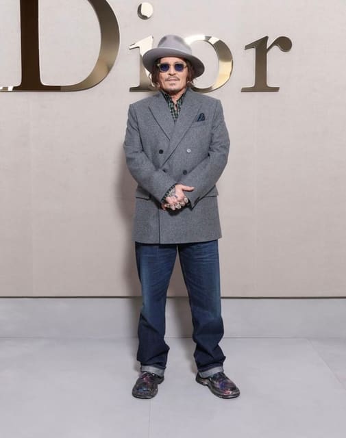 Johnny Depp — Dior