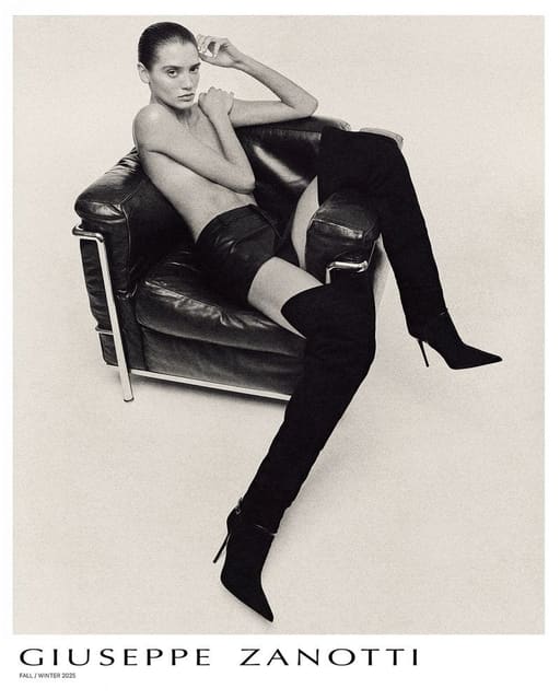 Secret High Boot 105 campaign — Giuseppe Zanotti
