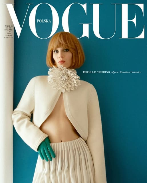 Vogue Polska January/February 2026 Cover... — Vogue Polska