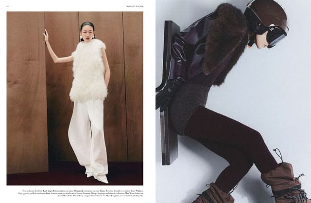 EN PISTE — Harper's Bazaar France
