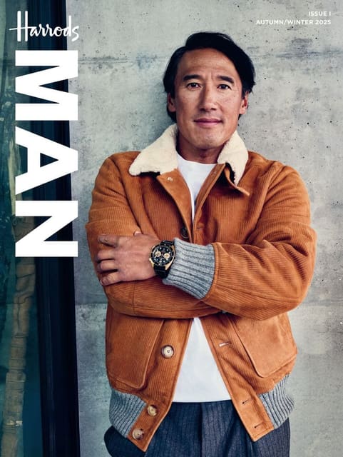 Harrods Man Fall/Winter 2025 Cover — Harrods
