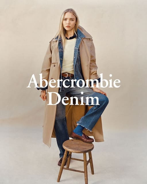 Abercrombie Denim S/S '26 Campaign — Abercrombie & Fitch