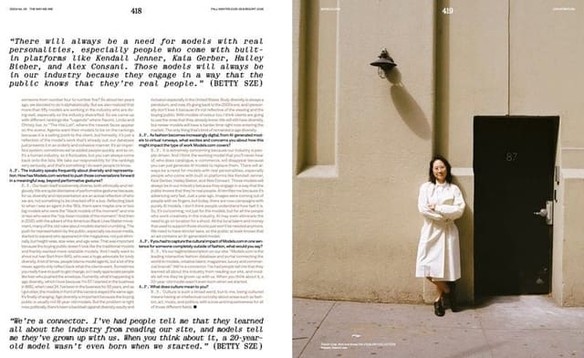 Betty Sze Interview — ODDA Magazine