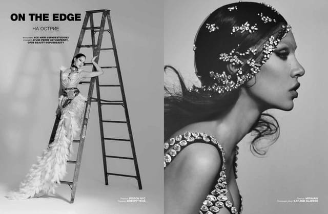 ON THE EDGE — Numéro Russia
